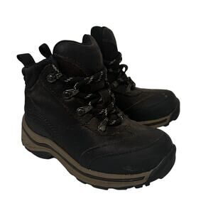 Timberland Toddler 9 Brown Black Hiking Boots Unisex Outdoor Leather Gorpcore